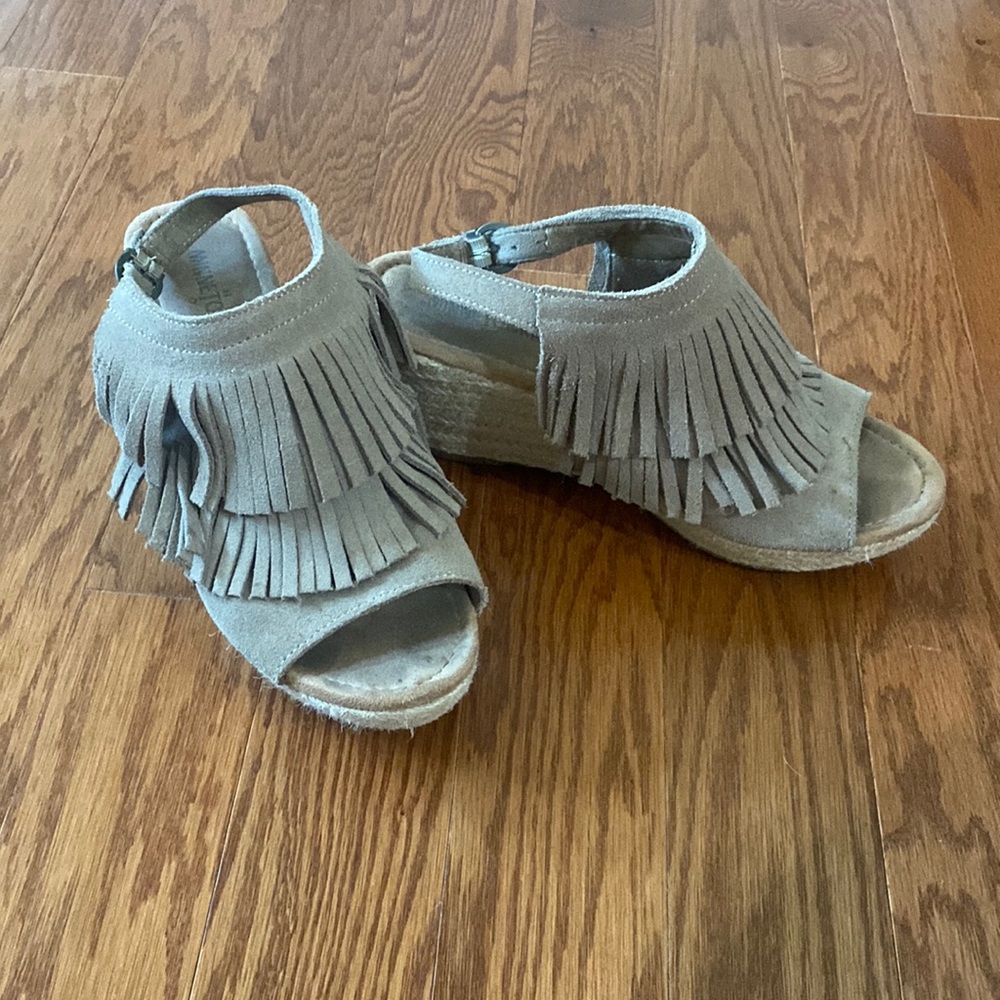 Minnetonka Wedge Sandal